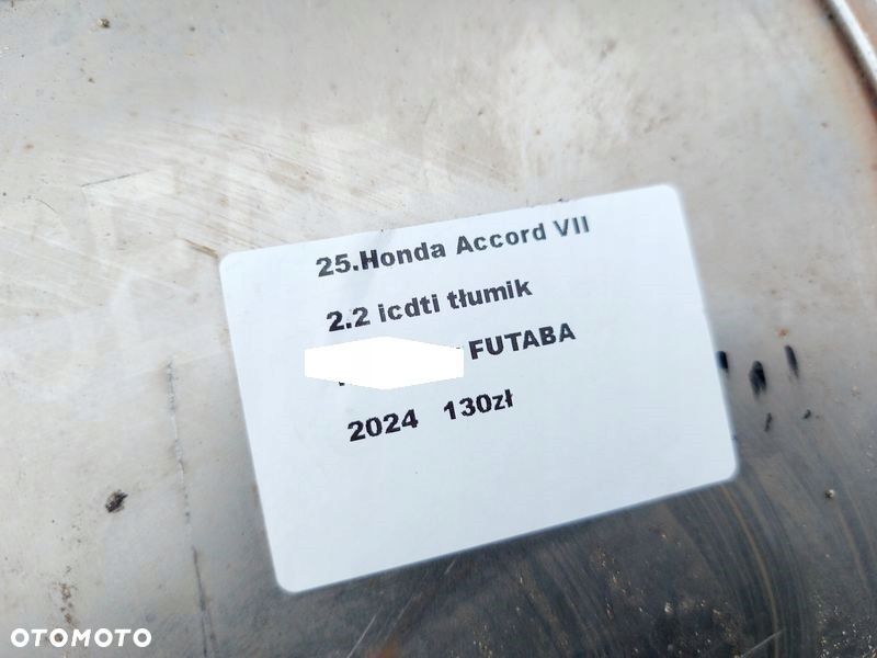 HONDA ACCORD 7 VII 2.2 I-CTDI TŁUMIK ŚRODKOWY FUTABA 2024 - 2