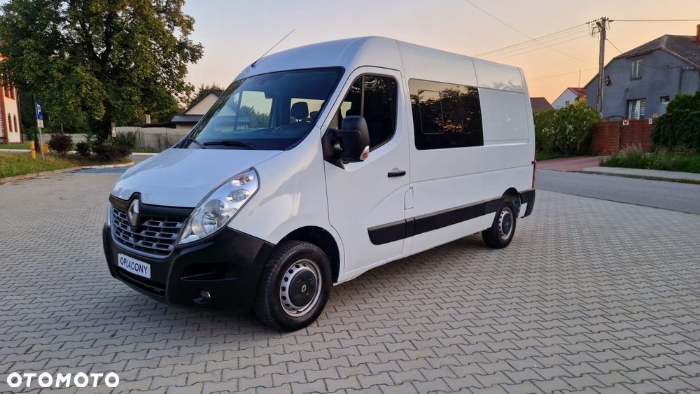 Renault MASTER L2H2 Klima Elektryka Tempomat Kamera Dubel Kabina Brygadówka 7os. Serwis - 29