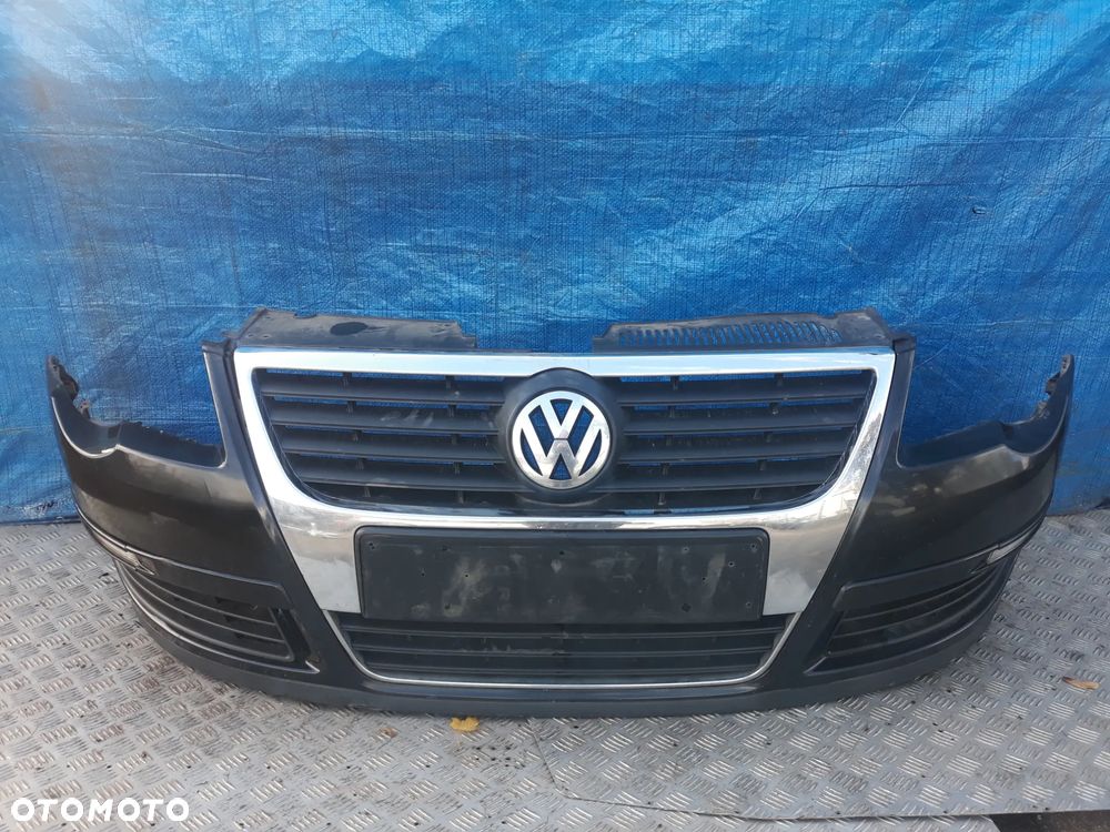 ZDERZAK PRZÓD VOLKSWAGEN PASSAT B6  KOLOR: LC9X  (2005-2010) - 1