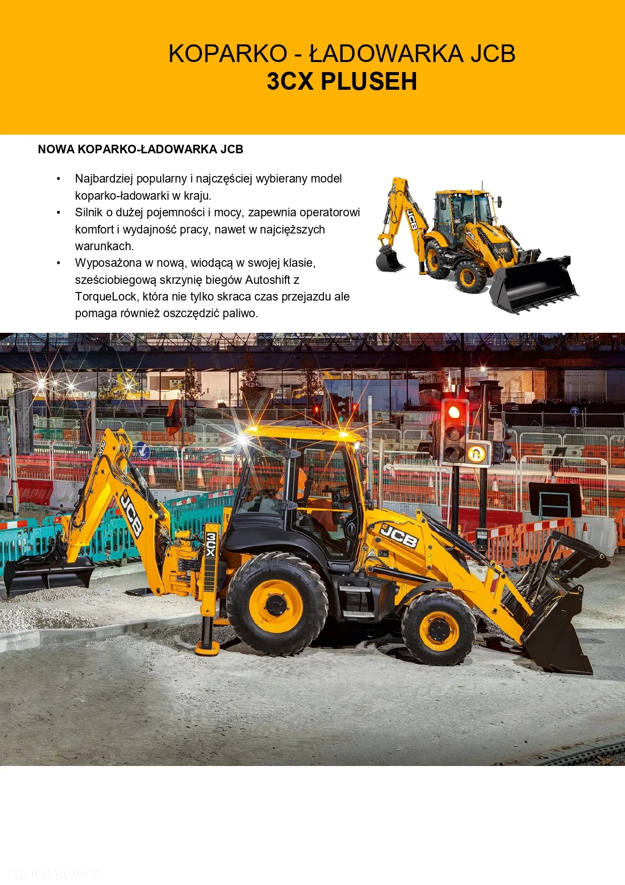 JCB Koparko-ładowarka 3CX PLUS - 81KW (110KM) STAGE 5 - 22