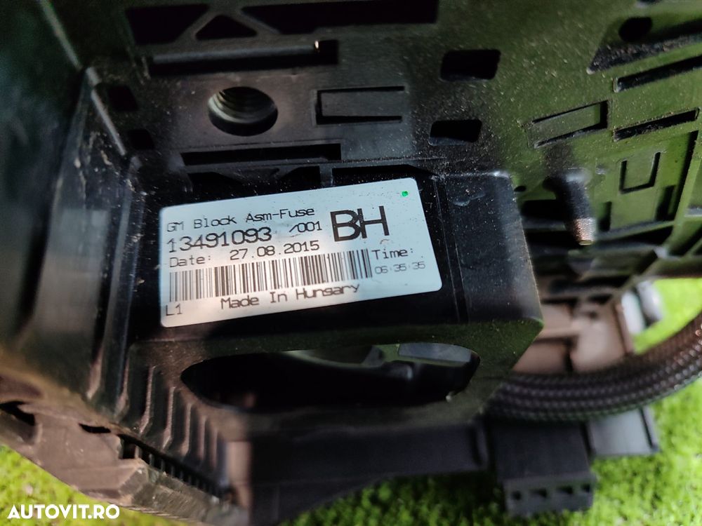 PANOU SIGURANTE BATERIE OPEL CORSA E X15 1.4 BENZINA 2015 COD OEM 13491093 / 2014-2019 - 8