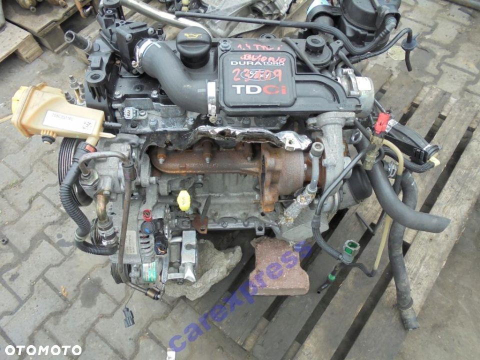 SILNIK FORD FIESTA FUSION 1.4 TDCI W-wa - 1