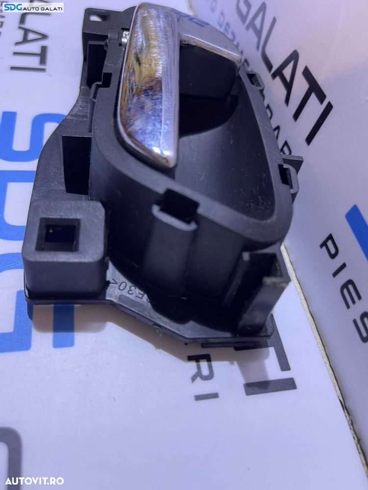 Clapeta Maner Interior Deschidere Usa Portiera Stanga Fata Peugeot 407 2004 - 2011 Cod 9652917880 - 4