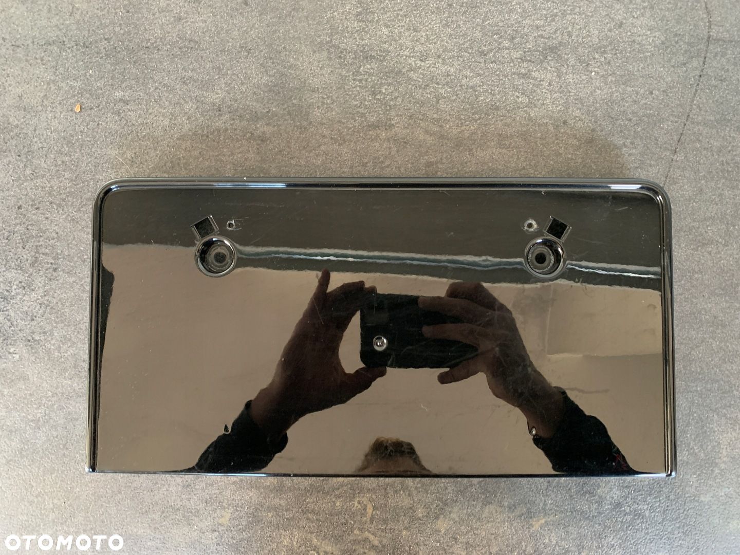 Ramka tablicy rejestracyjnej AUDI A5 S5 RS5 8W USA - 1