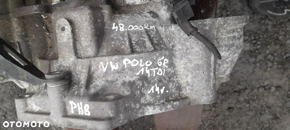 VOLKSWAGEN POLO V FABIA III AUDI A1 1.4 TDI 2014 ROK SKRZYNIA BIEGÓW PHB STAN BDB. - 4
