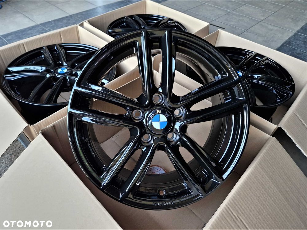 Alufelgi 17 BMW 5x120 1 3 X1 X3 F30 E90 E46 F20 E87 83 F25 Czarne 784# - 2