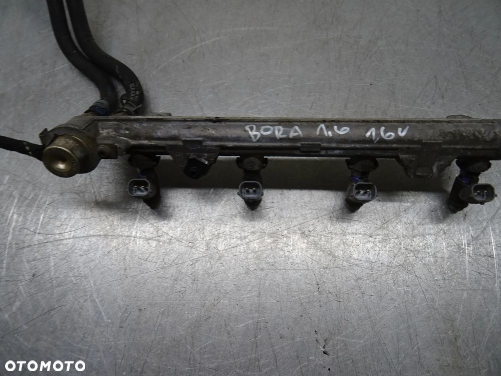 VW BORA IV 98-05 SEDAN 1.6B LISTWA WTRYSKOWA WTRYSKI - 3