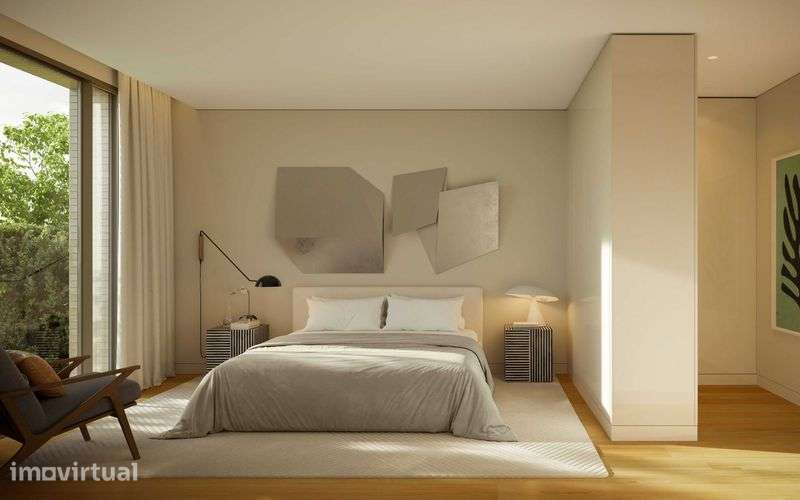 Apartamento T2 de Luxo na Foz do Douro c/ amplo jardim - Grande imagem: 5/12