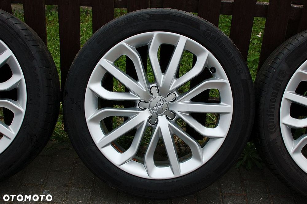 KOŁA LETNIE 19'' AUDI A4 A5 A6 5X112 ET33 ORYGINAŁ AUDI jak nowe - 4