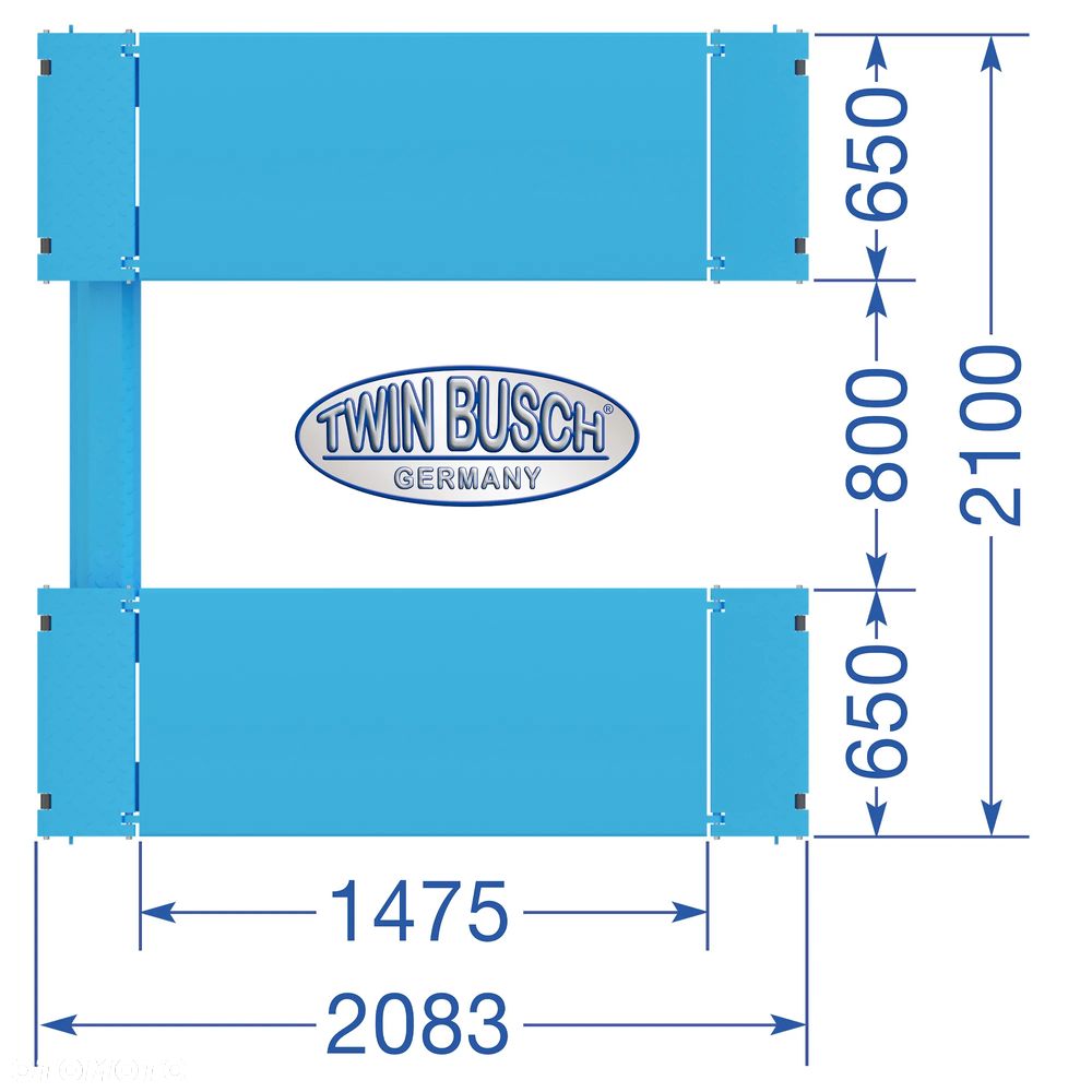PODNOŚNIK NOŻYCOWY TWIN BUSCH MODEL TW S3-19 - 7