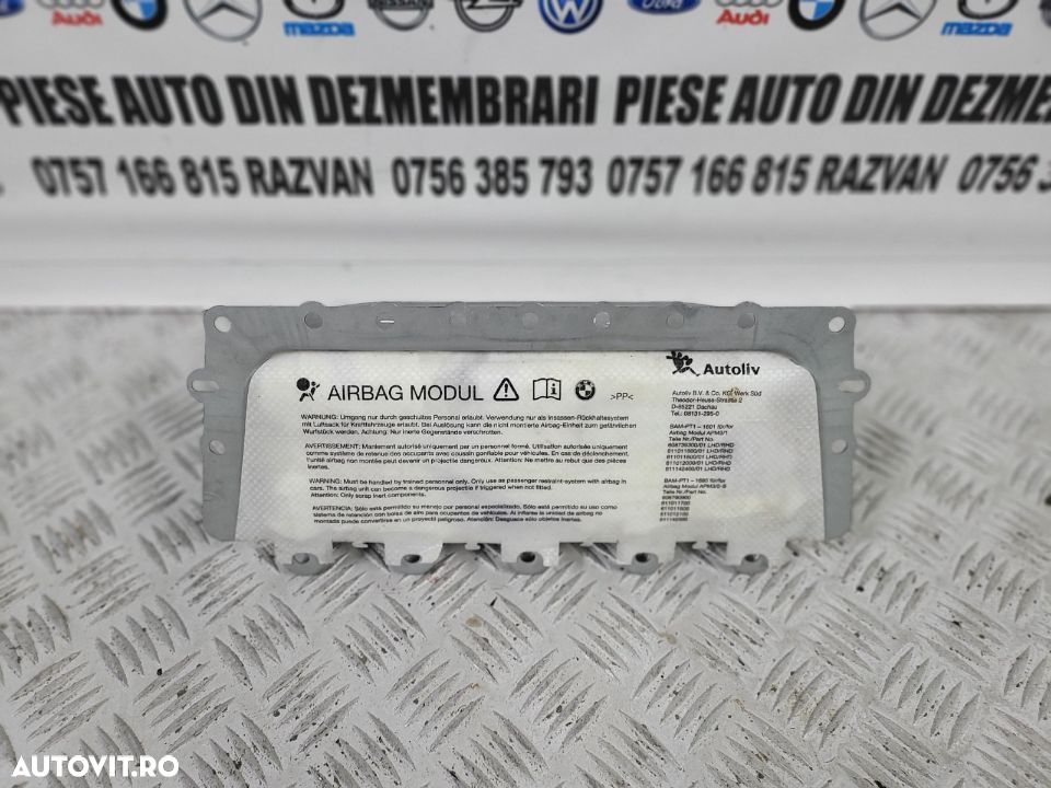 Airbag Pasager Bmw F07 F06 F12 F13 F10 F11 Dezmembrez Bmw F06 - 3