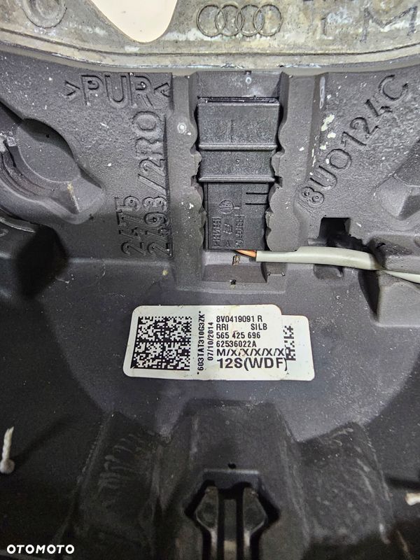 KIEROWNICA SKÓRA S-LINE 3-RAMIENNA AUDI A3 8V 8V0419091R **2** - 13