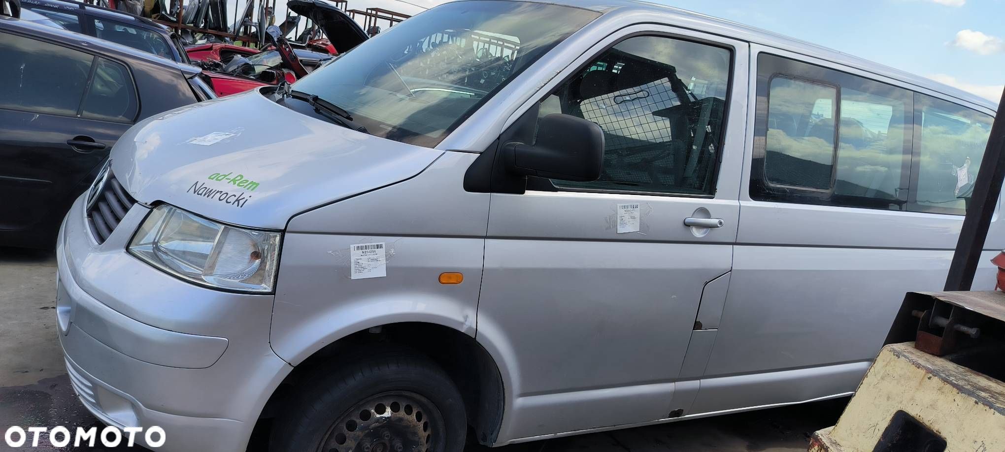 DRZWI LEWE PRZÓD VOLKSWAGEN TRANSPORTER T5 CARAVELLE - 1