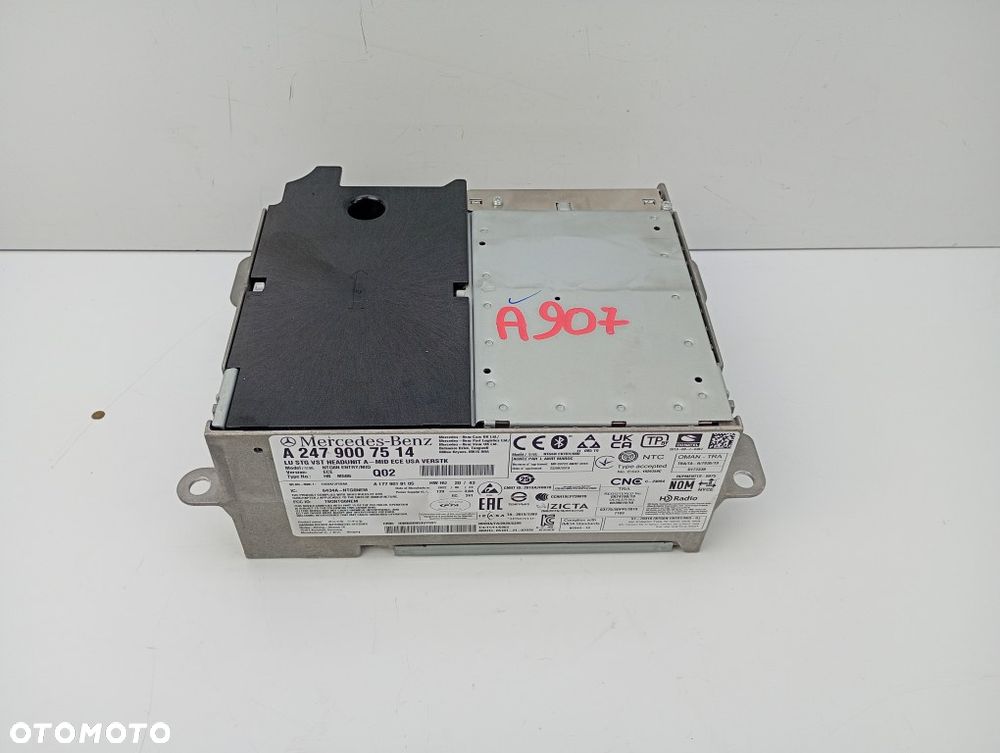 radio nawigacja mercedes CLA W117 W118 W247 sprinter W907 W910 A2479007514 - 1