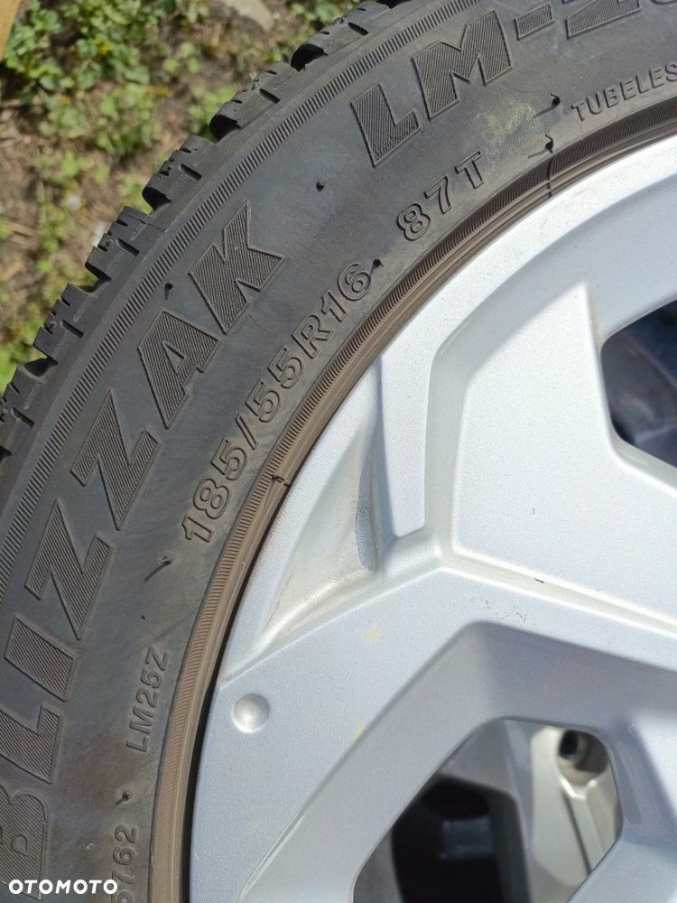 Koła aluminiowe zimowe honda 185/55/16 Bridgestone 4x100 - 2
