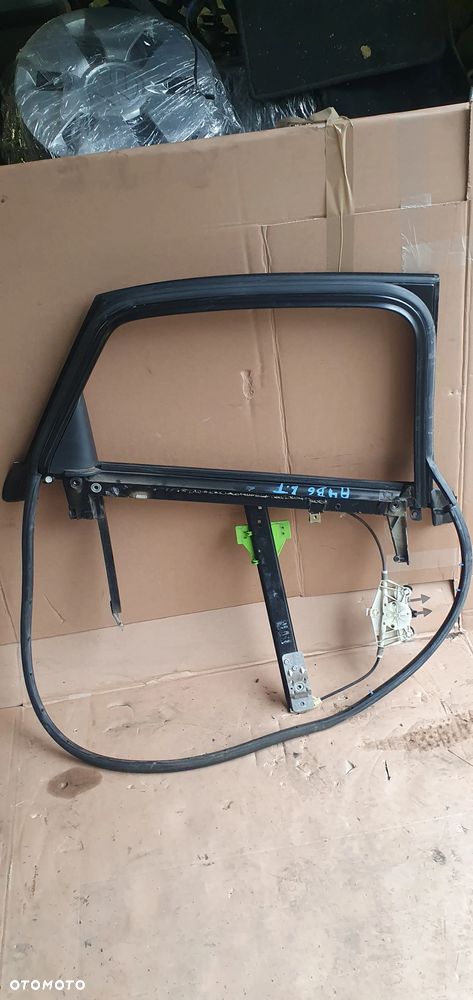 Mechanizm podnośnik szyby ramka lewy tył Audi A4 B6 - 5