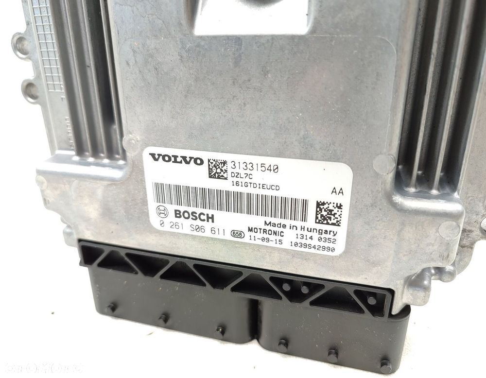 KOMPUTER SILNIKA STEROWNIK VOLVO V60 1.6 31331540 0261S06611 - 2