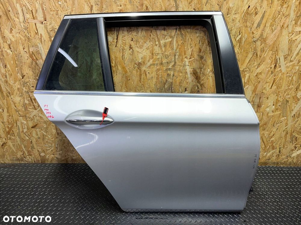 bmw 5 f10 f11 2015 tył strona prawa drzwi tylne 354 titansilber