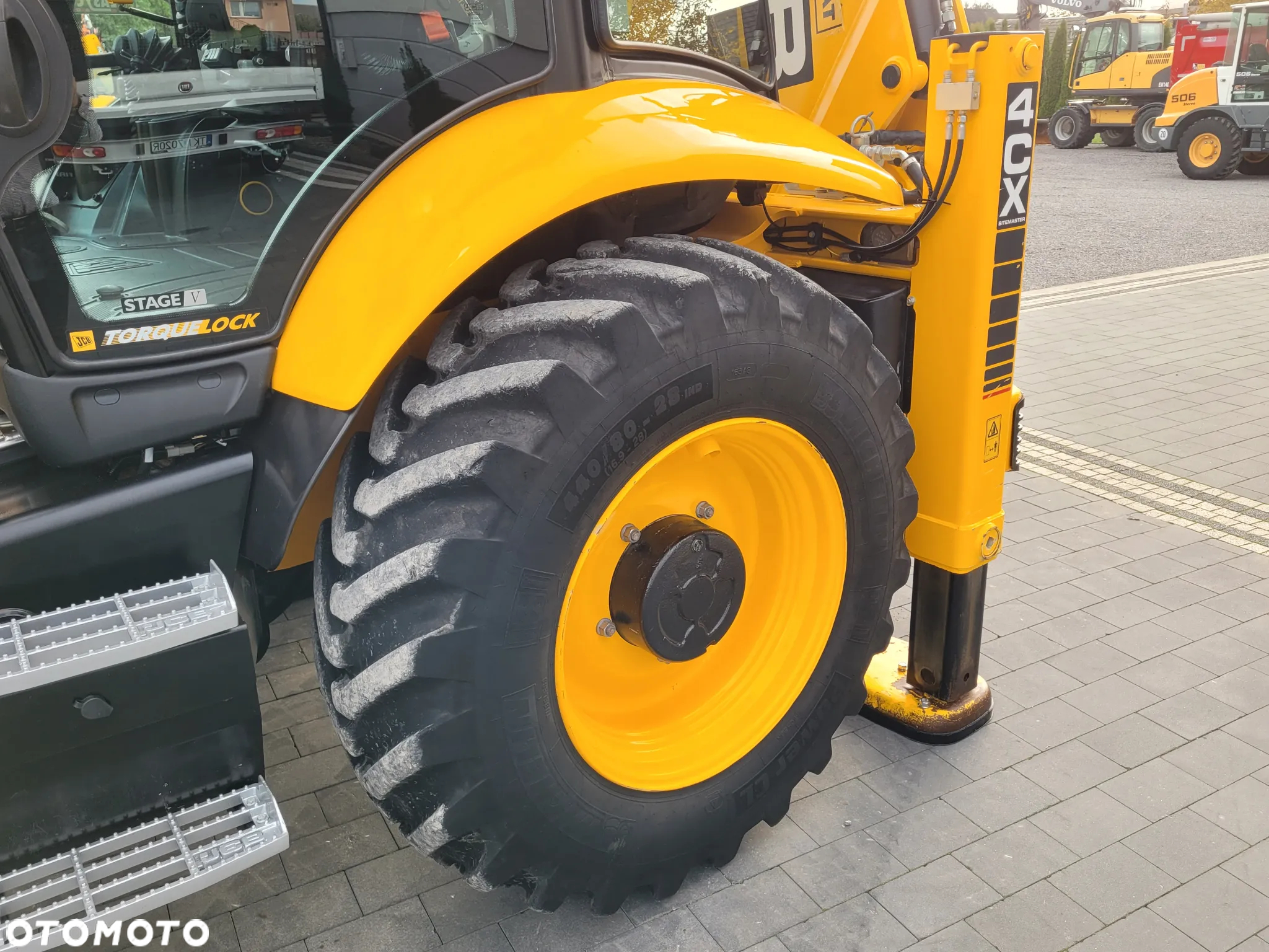 JCB 4CX PRO / jak NOWA / 1250h / joystick / - 9