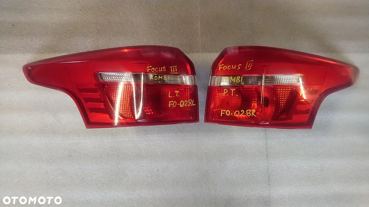 LAMPY TYŁ LEWE PRAWE FORD LAMPA PRZECIWMGIELNA ZDERZAKA - 28