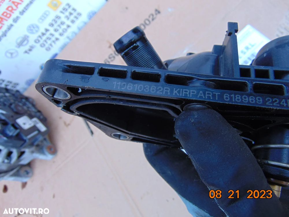 Carcasa termostat dacia 1.0 Duster Logan mcv sandero jogger renault clio 5 captur nissan juke 1.0tc - 3