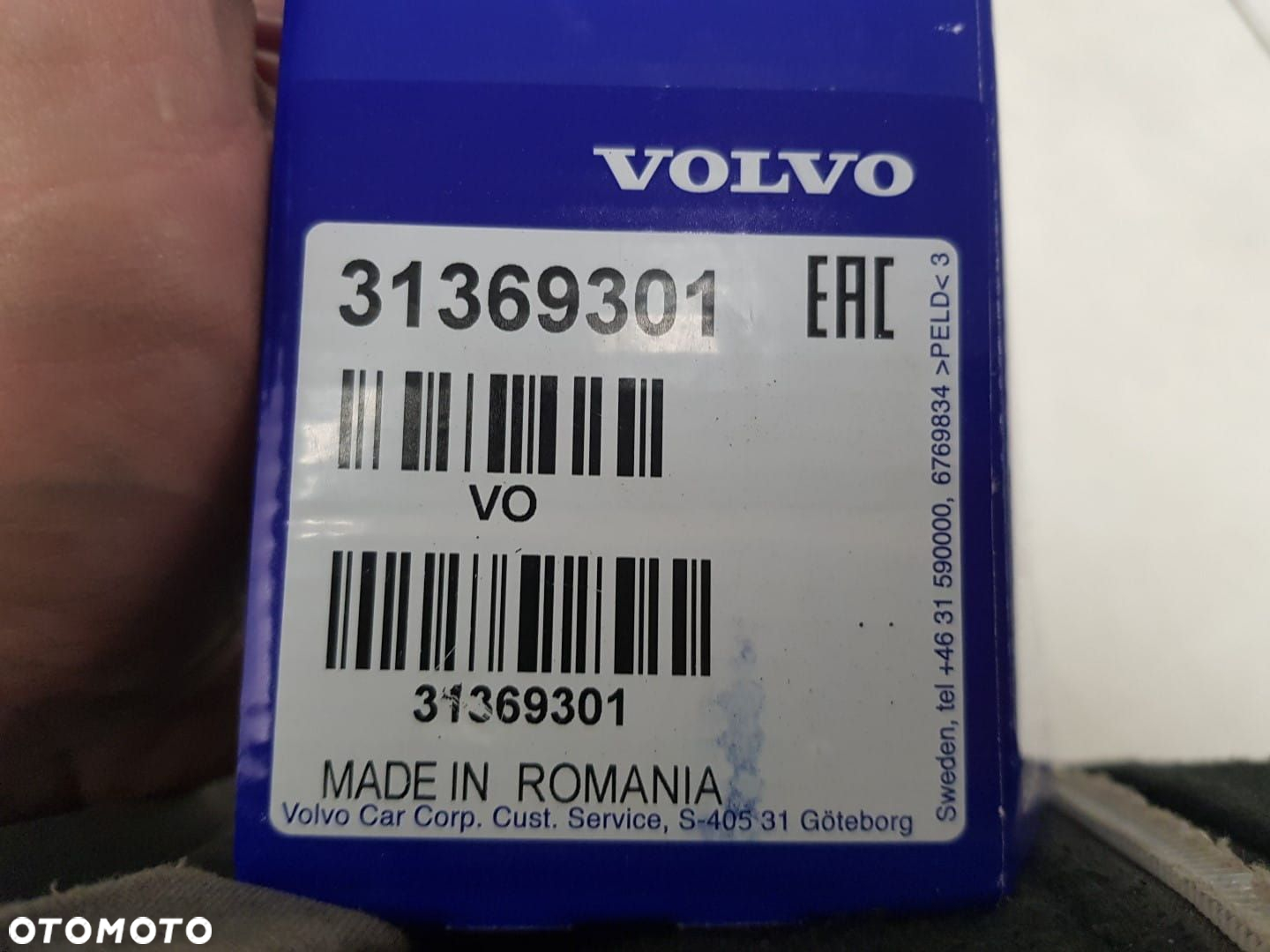 NOWE ORYGINALNE ZAPIĘCIE PASA KLAMRA BEZPIECZENSWA ZAPINKA LEWA VOLVO XC60 II V60 S60 XC90 2 V90 16- - 6