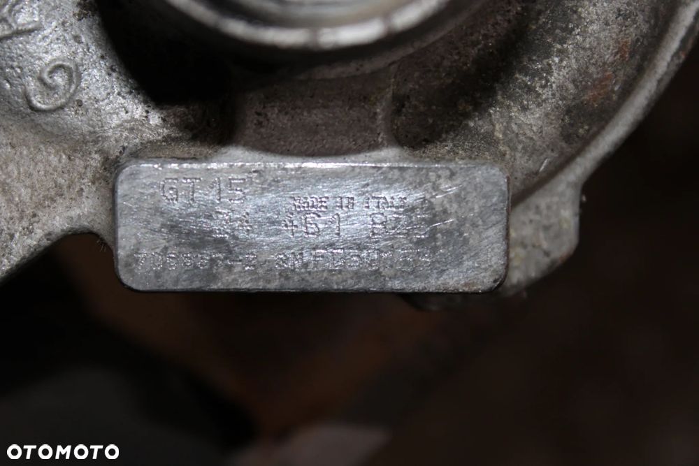 Turbosprężaka Opel Zafira A 24461825 - 2