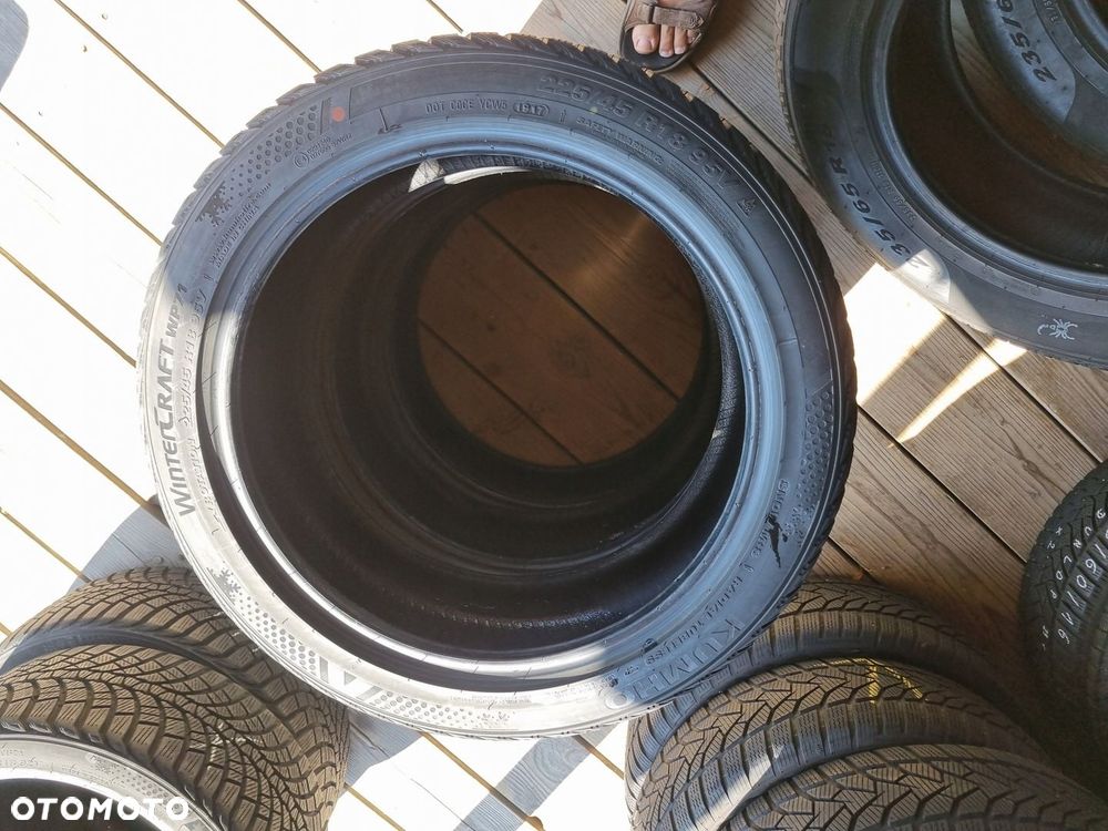 Opony Kumho WinterCraft WP51 225/45R18 95V 2017r,9mmx4 super stan - 10
