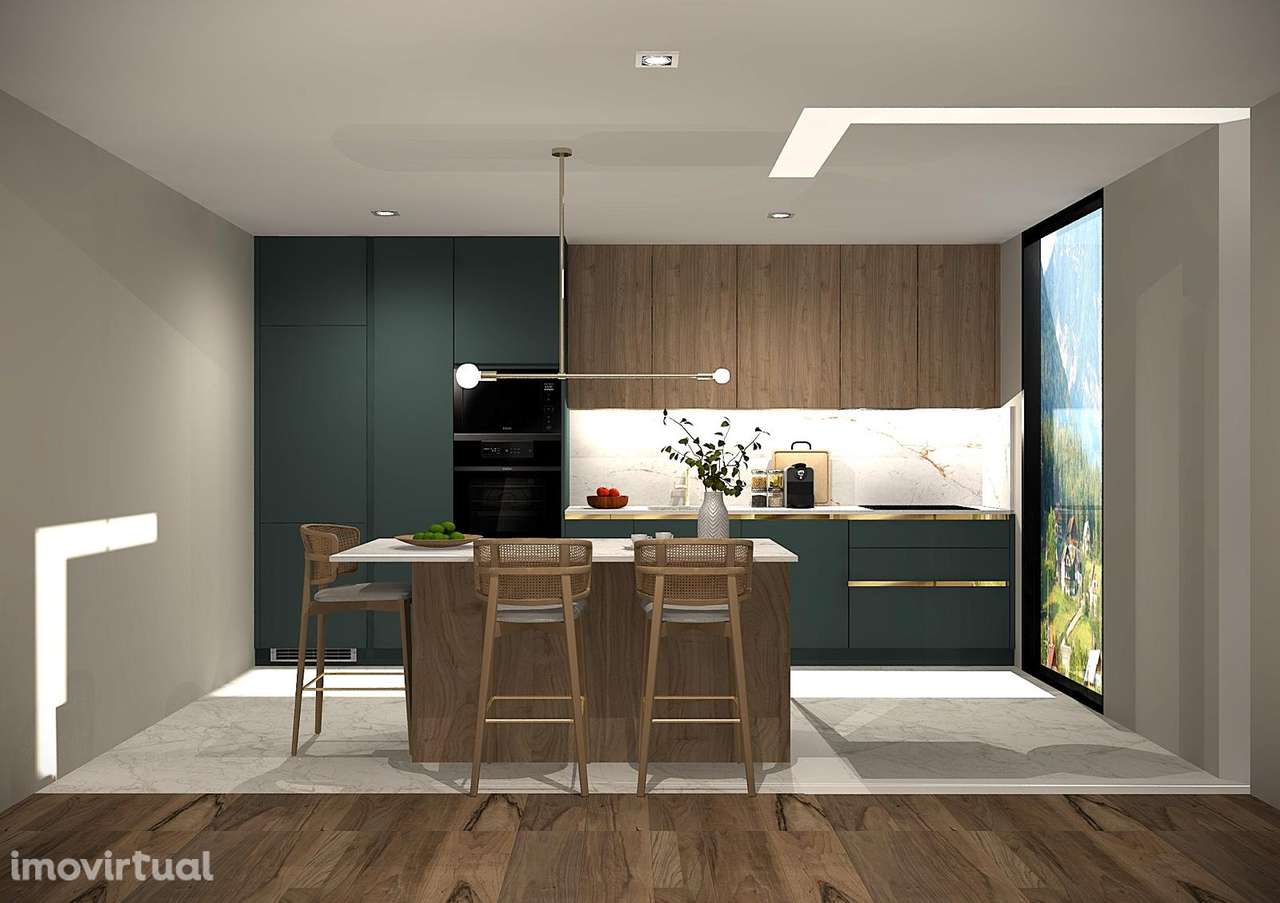 Comprar Moderno e Equipado T1 Último piso, Alfena central - Grande imagem: 2/12