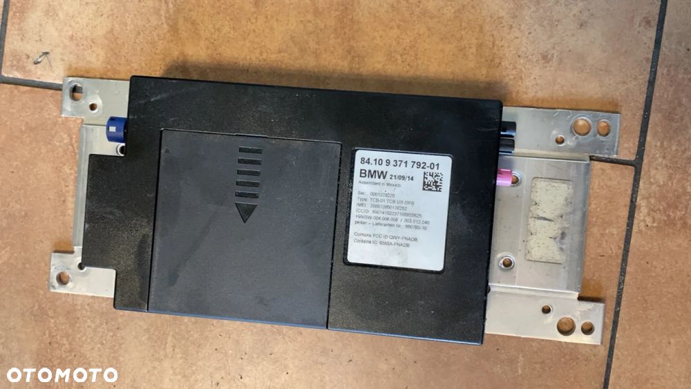 BMW F32 MODUŁ STEROWNIK TELEMATIK 9371792 - 1