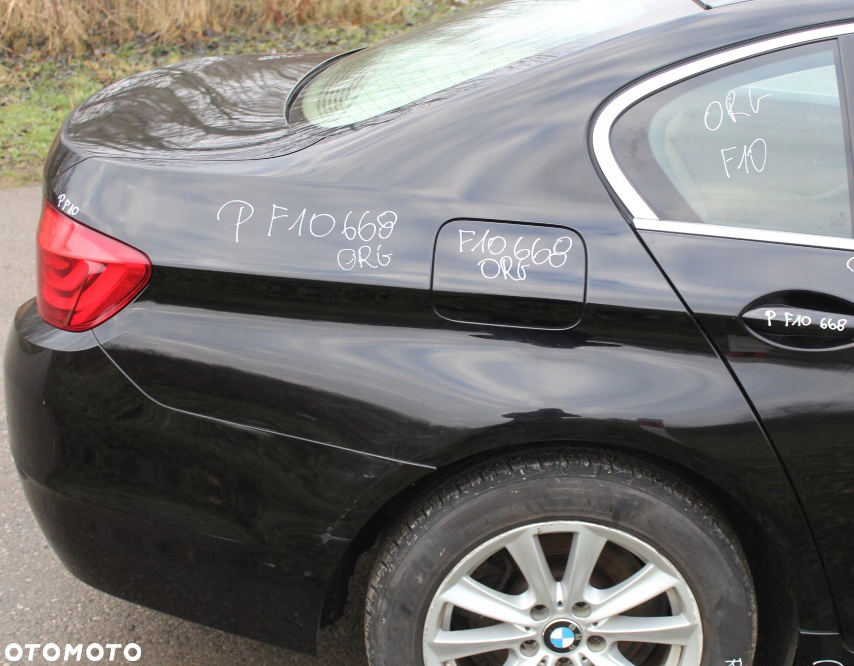 BŁOTNIK ĆWIARTKA TYŁ PRAWY BMW F10 668 SCHWARZ II - 1