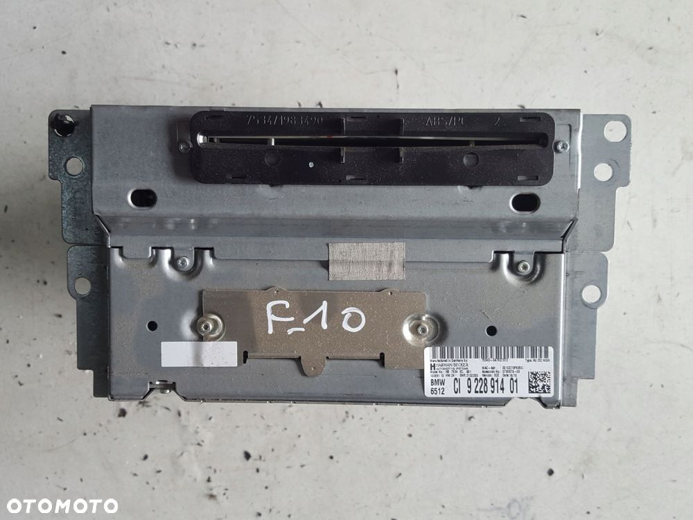BMW 5 F10 F11 RADIO NAWIGACJA CZYTNIK 9228914 - 1
