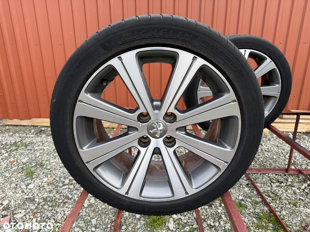 Alufelgi Peugeot 17 cali 4x108 7.5J ET32 | Czujniki Powietrza | - 6