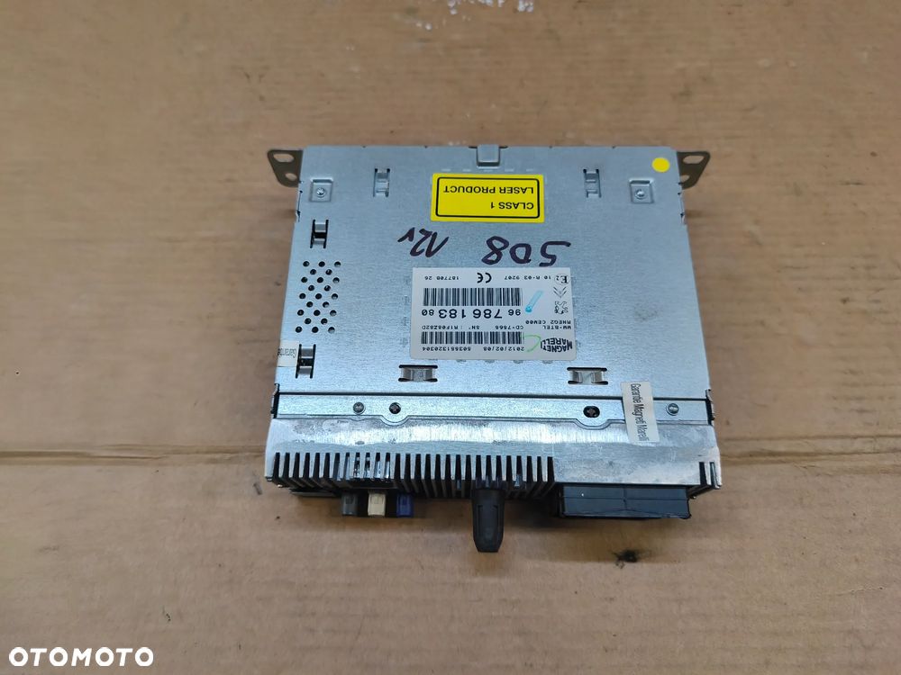 RADIO NAWIGACJA CZYTNIK 9678618380 PEUGEOT 508 - 1