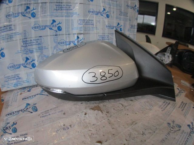 Espelho Esp3850 VW POLO 6 FASE 1 2018 1.0I 75CV 5P CINZA DRT REBATIVEL COM PISCA 6 PINOS - 2