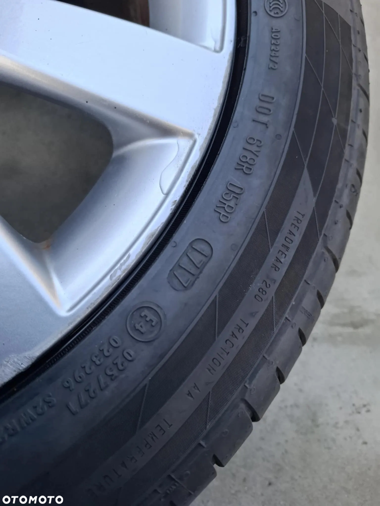 Koła Felgi Aluminiowe 8K0601025C R17 5x112 ET47 Audi OE - 17