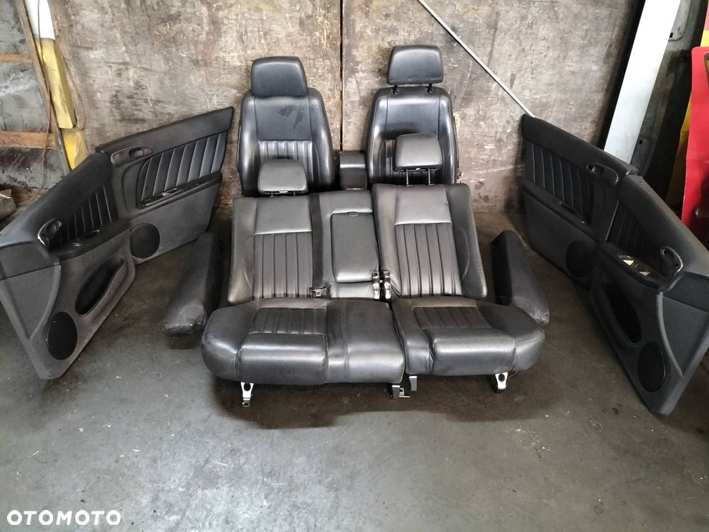 FOTELE KOMPLET LEWY PRAWY KANAPA TYŁ + BOCZKI ALFA ROMEO 156 I LIFT - 1