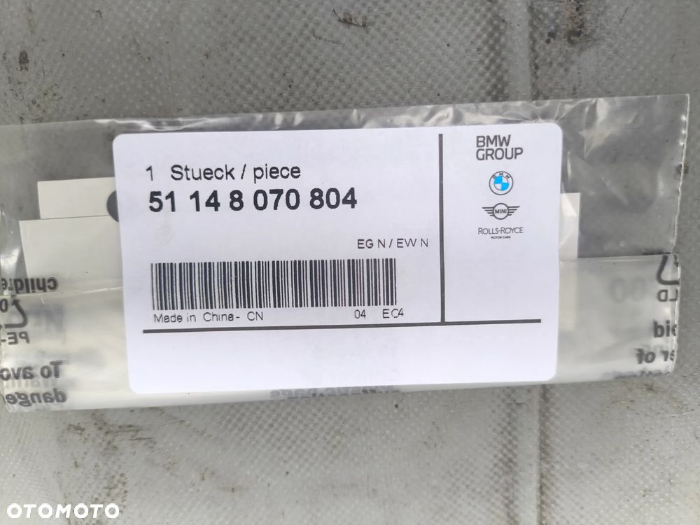 BMW 5 G14 G15 G16 G30 G31 G32 EMBLEMAT LOGO ZNACZEK TYLNEJ KLAPY "M" 8070804 - 2