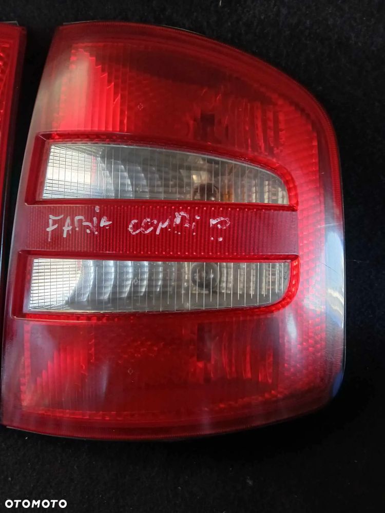 Skoda Fabia I Kombi lampy tylne, prawa, lewa - 3