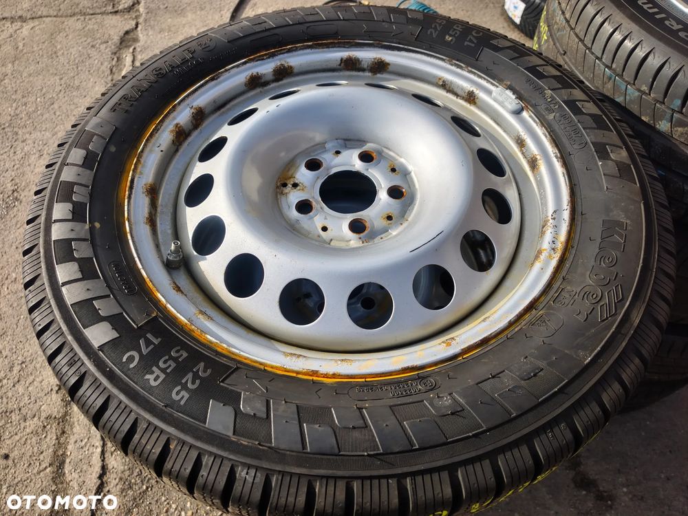 5x112 Felgi Stalowe Stal 17 C 17C MARCO POLO Koła zimowe Zima Wzmacniane MERCEDES VITO V KLASA W447 W639 A B CLA W176 W246 W117 7mm 24r. ALU-RAD Legnica TPMS 225/55
