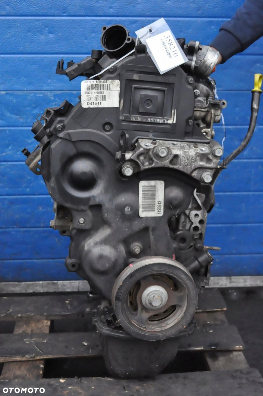FOCUS II MK2 C-MAX C30 S40 V50 1.6D TDCI 109KM SILNIK G8DA G8DB D4164T - 4