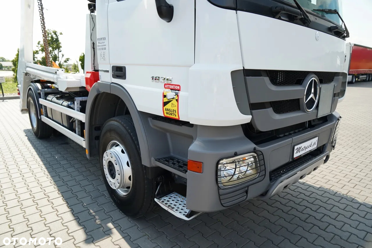 Mercedes-Benz ACTROS  1836 / 4X2 / BRAMOWIEC / PALFINGER M12T / EURO 6 / SPROWADZONY - 7