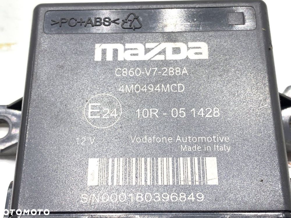 MODUŁ PDC  MAZDA 2 (DL, DJ) 2014 - 2022 1.5 SKYACTIV-G 66 kW [90 KM] benzyna 2014 - 2017 - 4