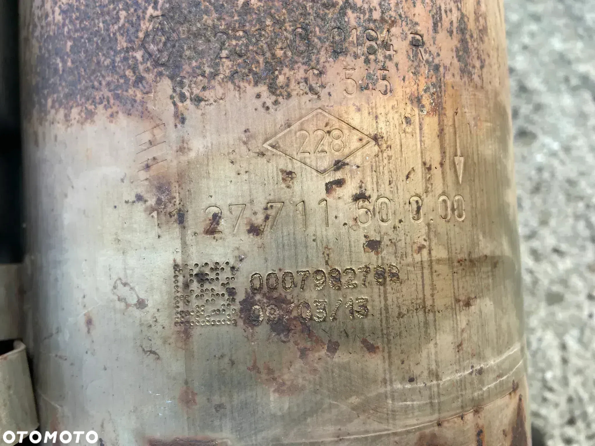 FILTR CZĄSTEK STAŁYCH 1.5 DCI 12-19 DPF KATALIZATOR WYDECH - 4