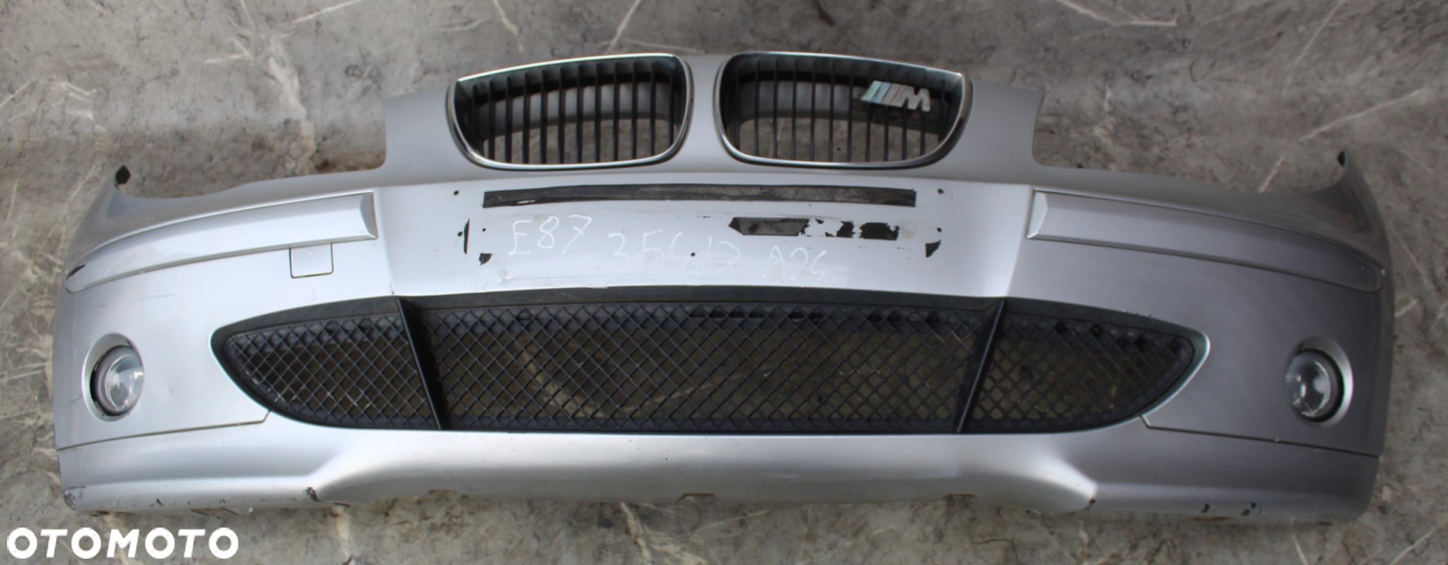 ZDERZAK PRZÓD BMW E87 E81 354 TITANSILBER - 1