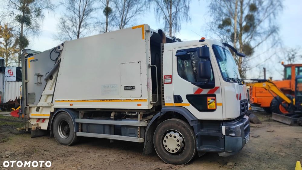 Renault D19-WIDE śmieciarka FAUN euro 6 - 2