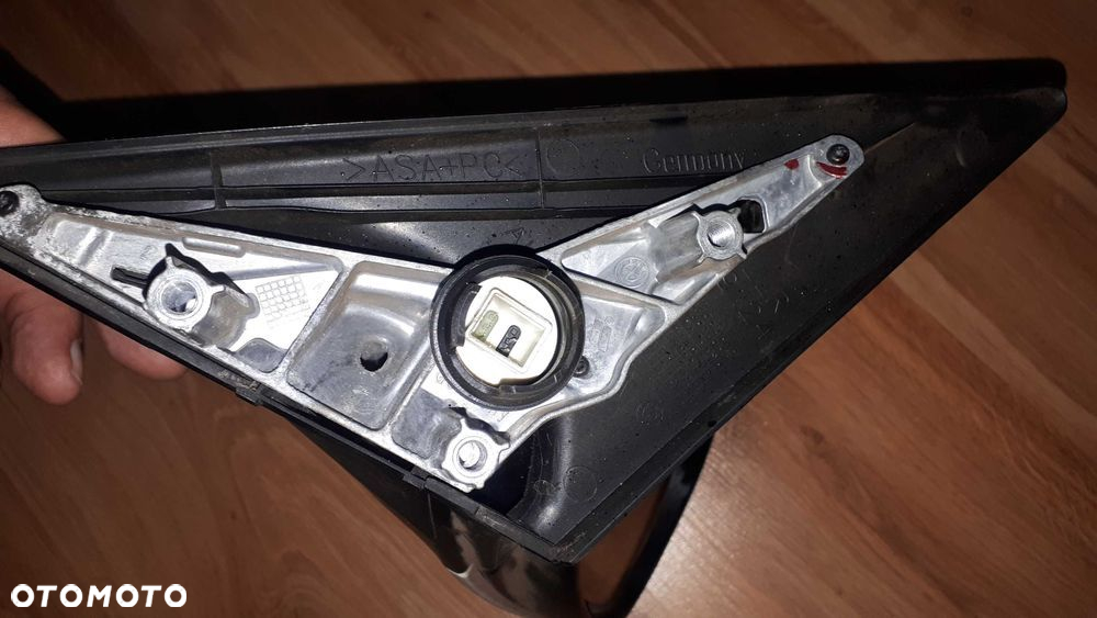 Bmw 3 e90 lift lusterko prawe 5 pin alpeinweiss europa - 4