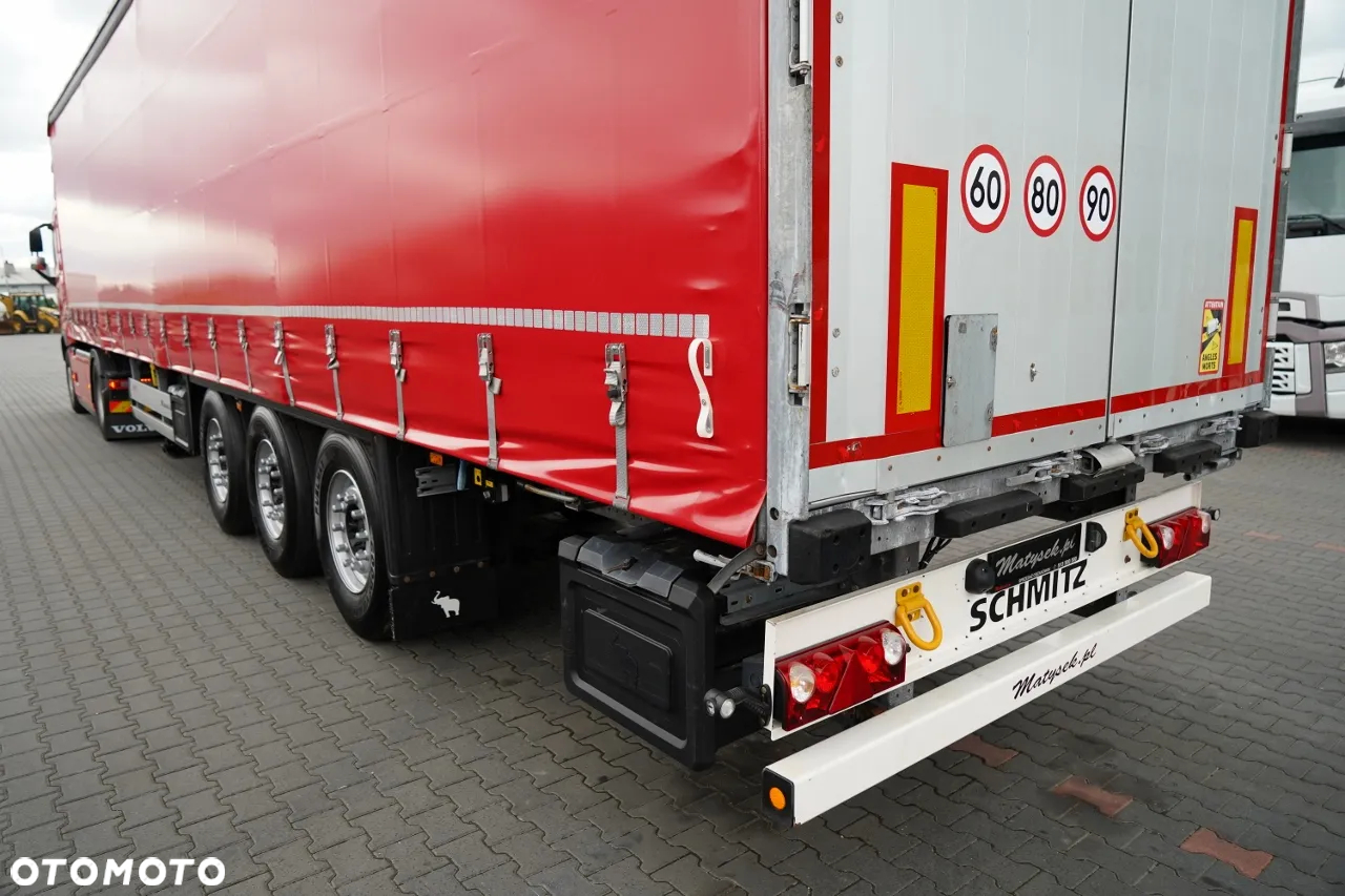 Volvo FH 500 / I-SAVE / XXL  / KLIMA POSTOJOWA  / NOWY MODEL / OPONY 100 % / + SCHMITZ FIRANKA STANDARD / PODNOSZONA OŚ / DACH PODNOSZONY / 2022 ROK  / PO ZŁOTYM KONTRAKCIE SERWISOWYM - 11