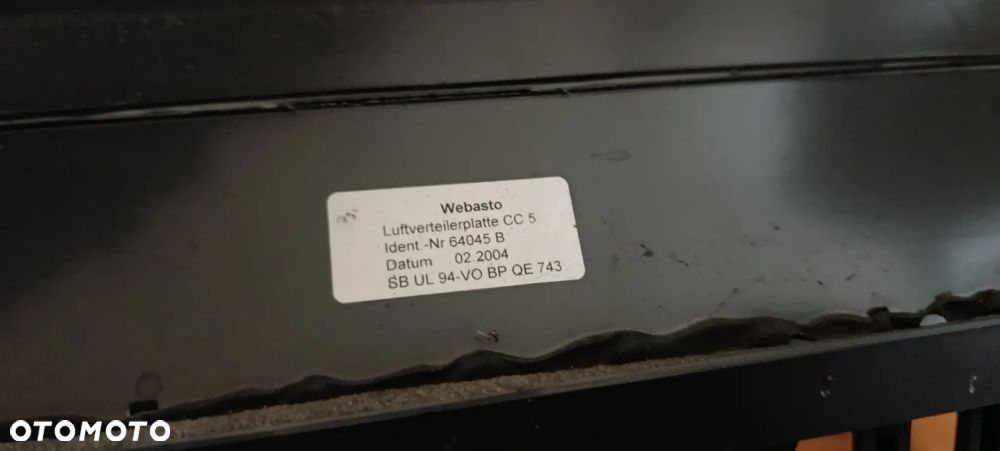 Klimatyzacja samochodowa dachowa Webasto sprężarka klimatyzacji - 8