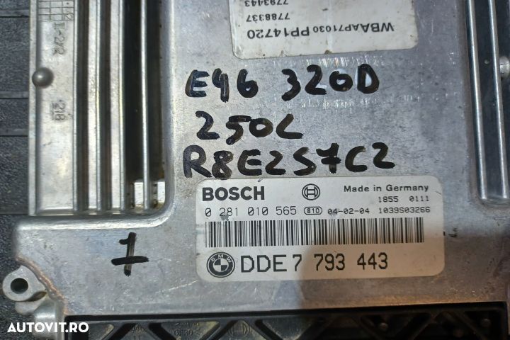 Calculator motor ECU 0281010565 0281010565 BMW Seria 3 E46 [facelift] - 2
